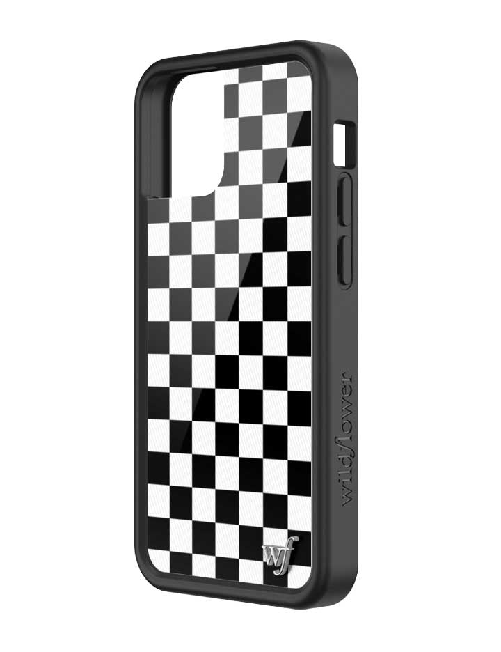 Checkers | Black iPhone Case