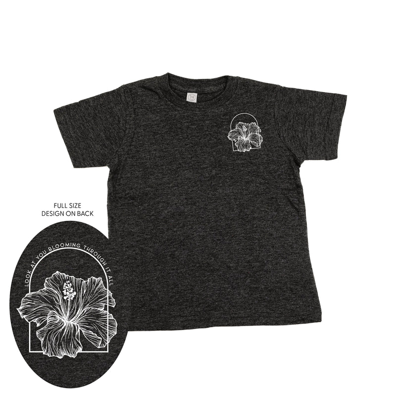 Look At You Blooming Through It All (pf&b) - Child Tee