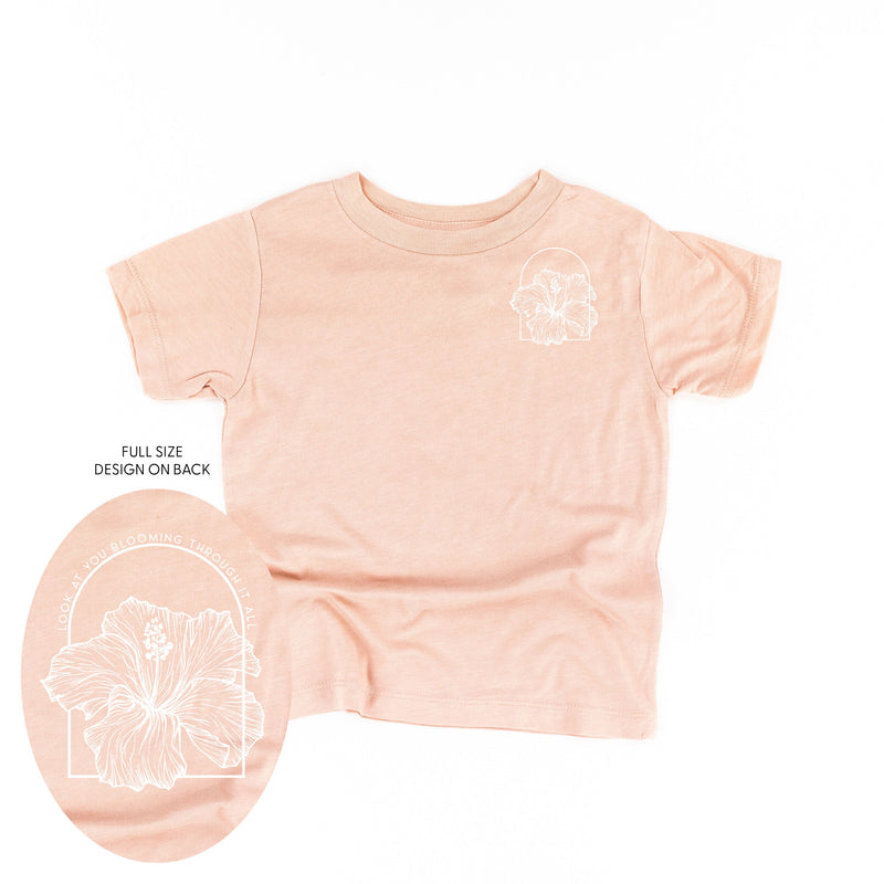 Look At You Blooming Through It All (pf&b) - Child Tee