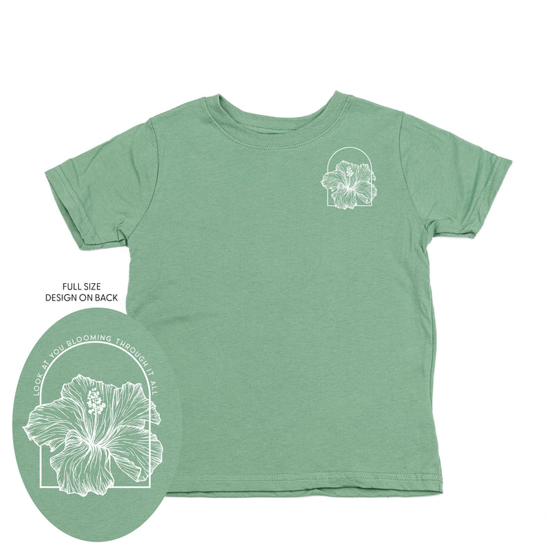 Look At You Blooming Through It All (pf&b) - Child Tee