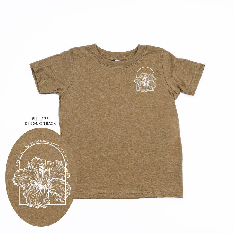 Look At You Blooming Through It All (pf&b) - Child Tee
