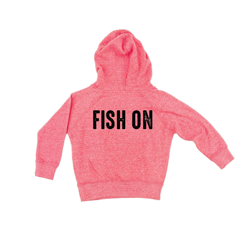 Mountain Fish & Pole - Fish On (pf&b) - Child HOODIE