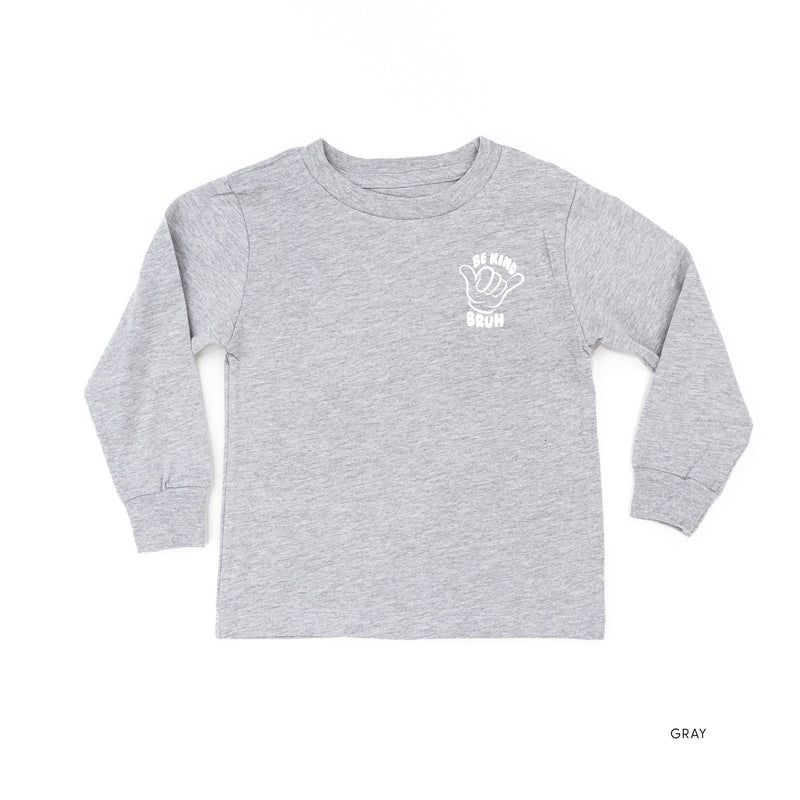 Be Kind Bruh - It's Cool to Be Kind (pf & b) - Child Long Sleeve Tee