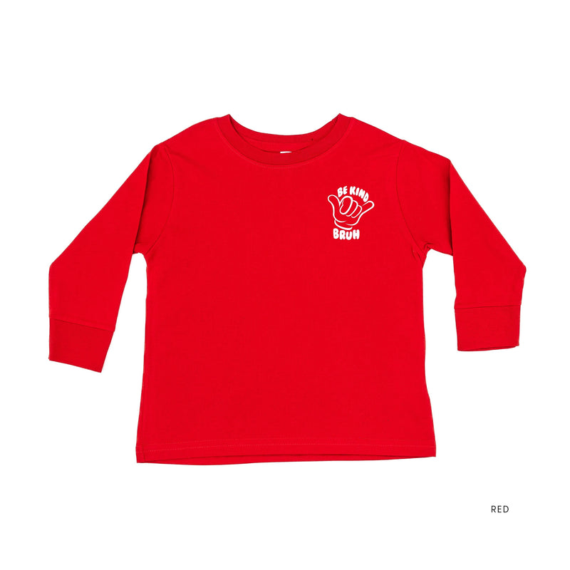 Be Kind Bruh - It's Cool to Be Kind (pf & b) - Child Long Sleeve Tee