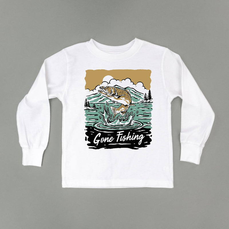 Gone Fishing - Child Long Sleeve Tee