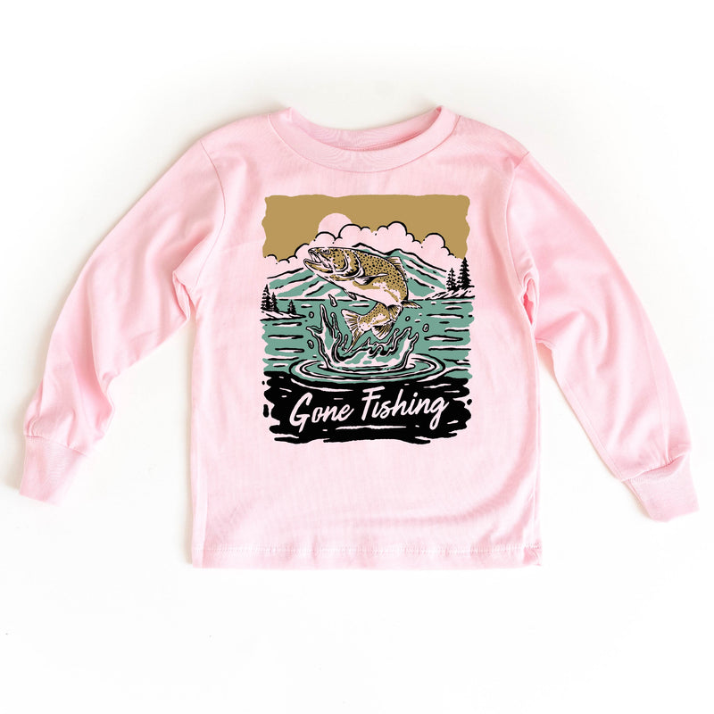 Gone Fishing - Child Long Sleeve Tee