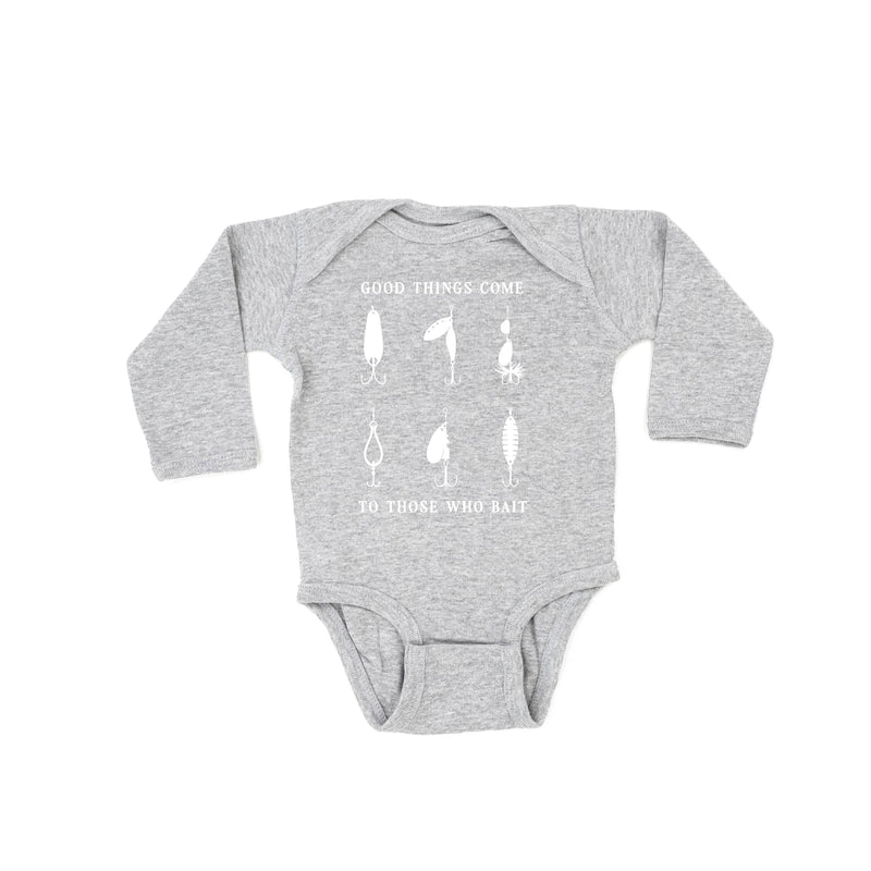 Good Things Come to Those Who Bait - Child Long Sleeve Tee