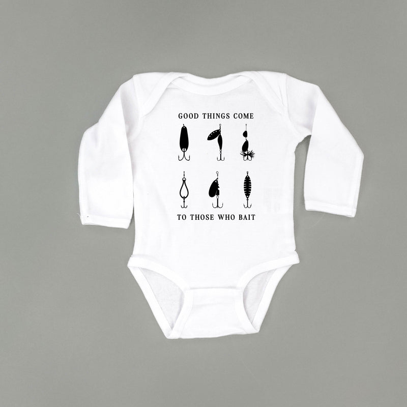 Good Things Come to Those Who Bait - Child Long Sleeve Tee