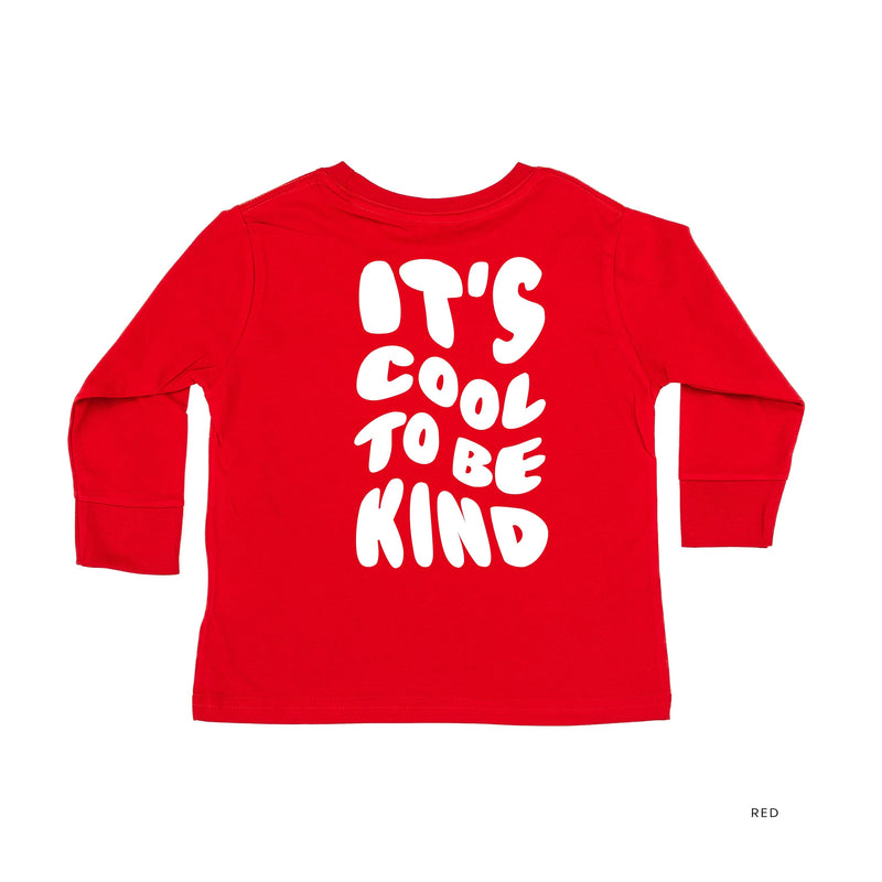 Be Kind Bruh - It's Cool to Be Kind (pf & b) - Child Long Sleeve Tee