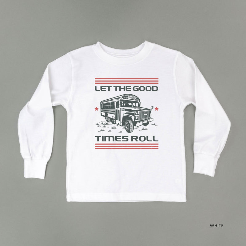Let the Good Times Roll - School Bus - Child Long Sleeve Tee