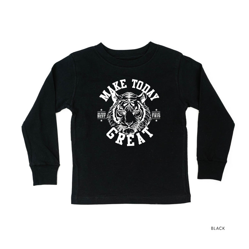 Make Today Great - Tiger - Child Long Sleeve Tee