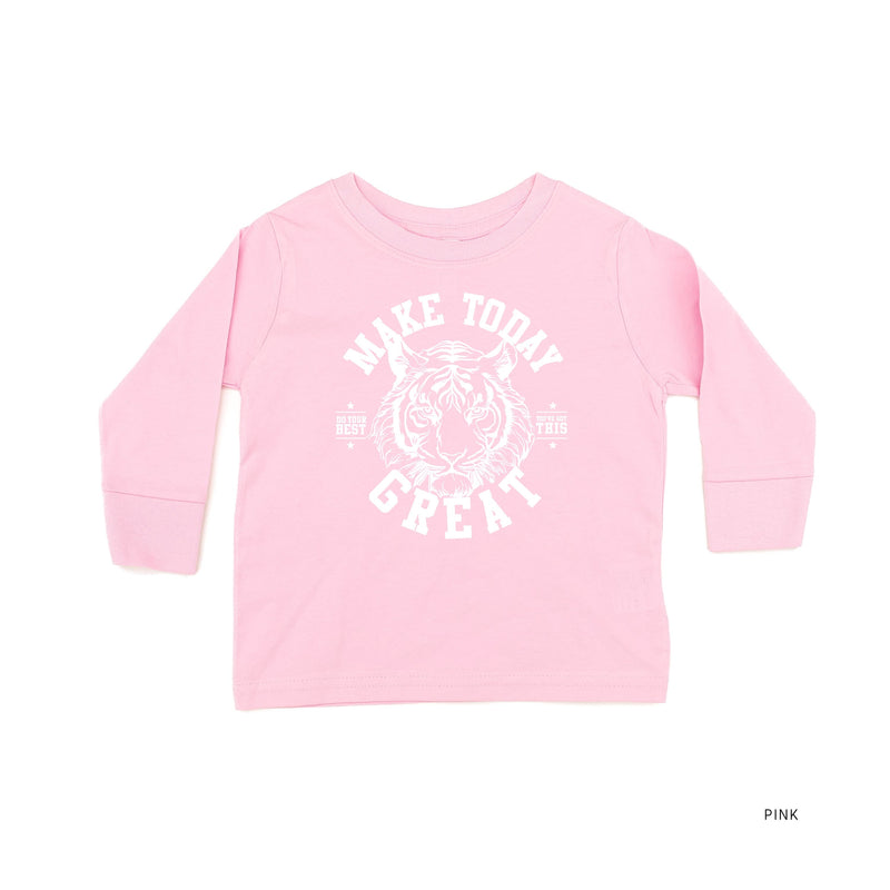 Make Today Great - Tiger - Child Long Sleeve Tee