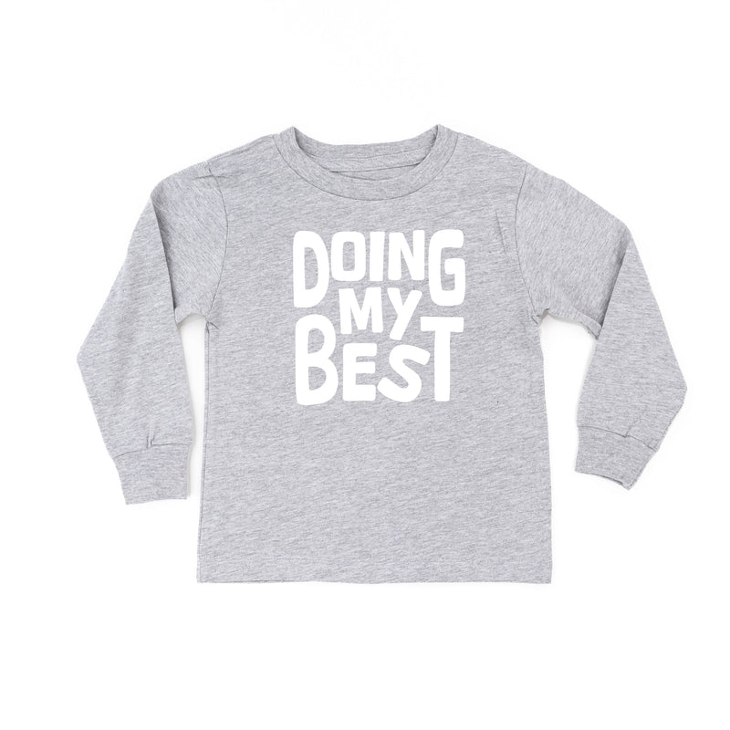 Doing My Best - Child Long Sleeve Tee