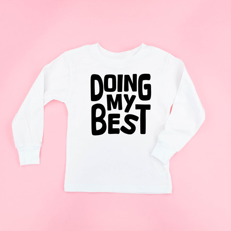 Doing My Best - Child Long Sleeve Tee