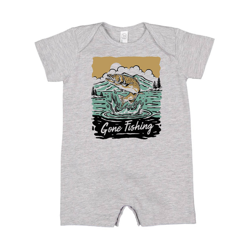 Gone Fishing - Shorts Romper