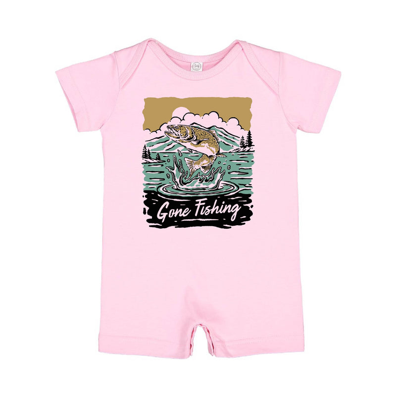 Gone Fishing - Shorts Romper