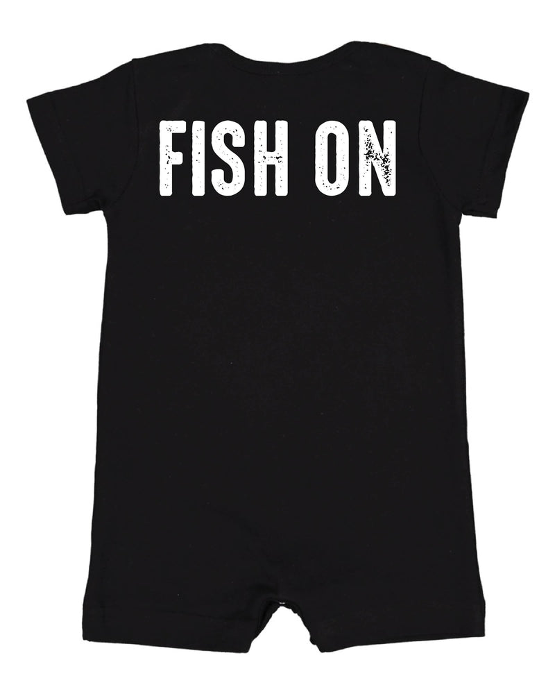 Mountain Fish & Pole - Fish On (pf&b)  - Shorts Romper