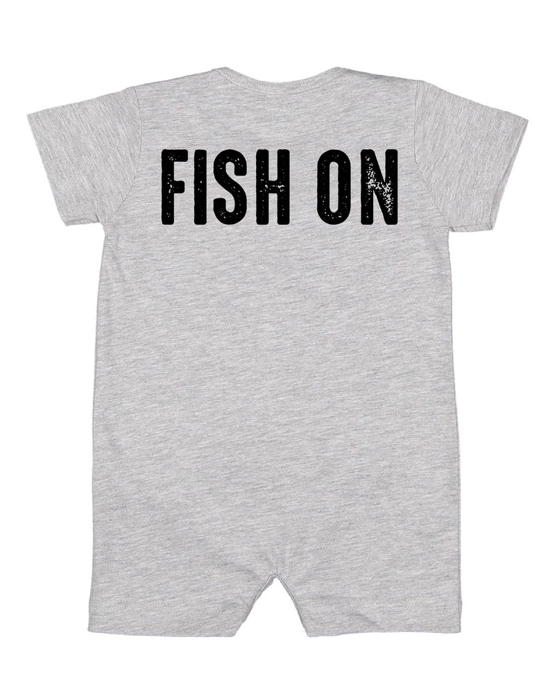 Mountain Fish & Pole - Fish On (pf&b)  - Shorts Romper