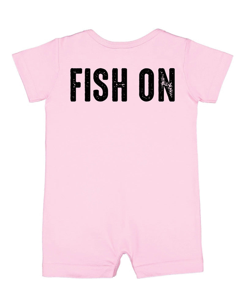 Mountain Fish & Pole - Fish On (pf&b)  - Shorts Romper