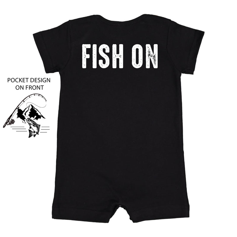 Mountain Fish & Pole - Fish On (pf&b)  - Shorts Romper