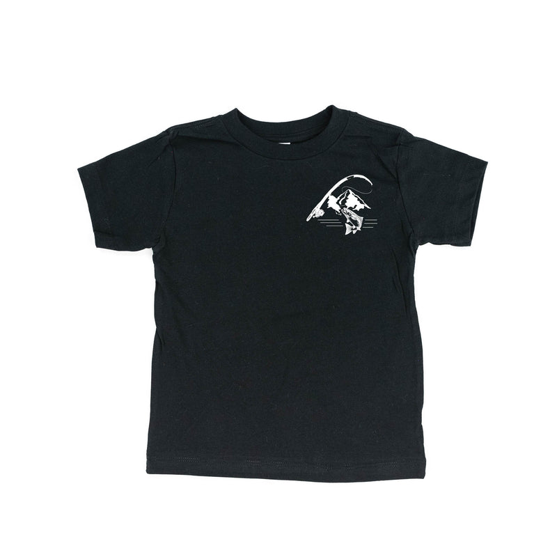 Mountain Fish & Pole - Fish On (pf&b) - Child Tee