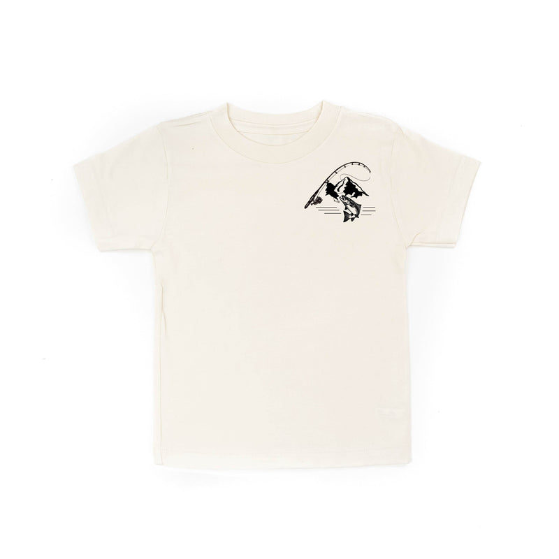 Mountain Fish & Pole - Fish On (pf&b) - Child Tee