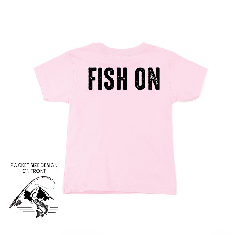 Mountain Fish & Pole - Fish On (pf&b) - Child Tee