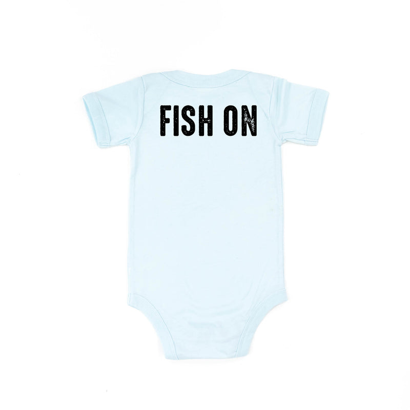 Mountain Fish & Pole - Fish On (pf&b) - Child Tee