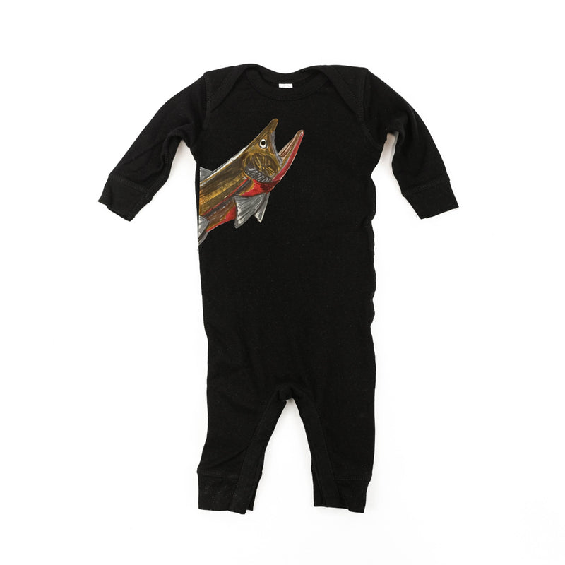 Cutthroat Trout - Hand Drawn - Baby Sleeper