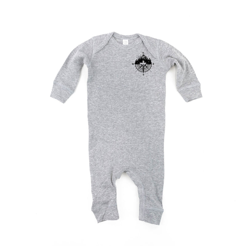 Fishing Compass - Fishing Scene (pf&b) - Baby Sleeper