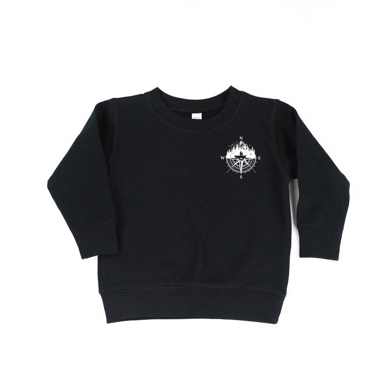 Fishing Compass - Fishing Scene (pf&b) - Child Sweater