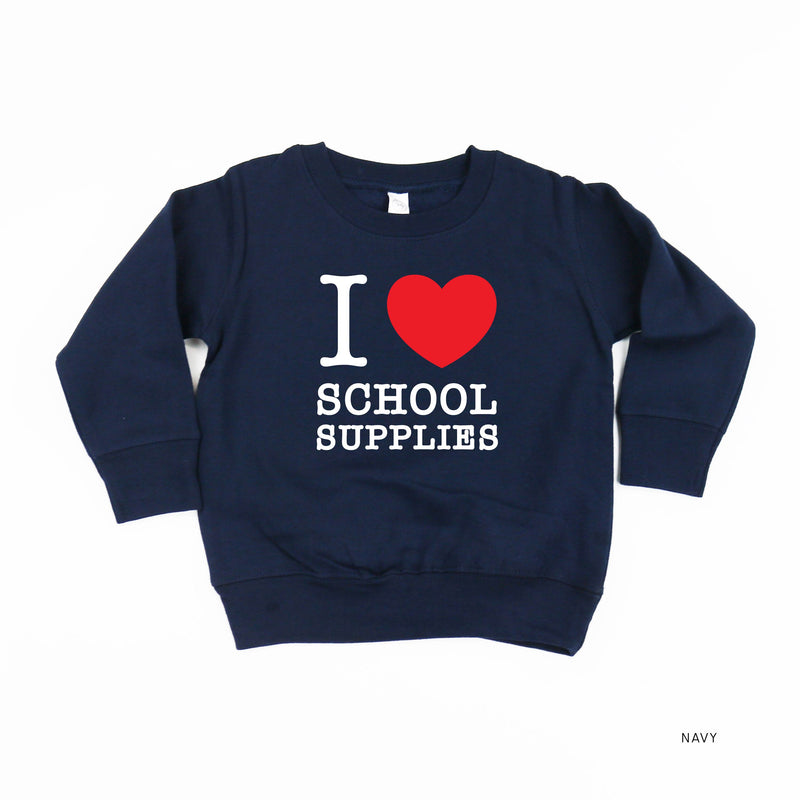 I ♥ School Supplies - Child Sweater