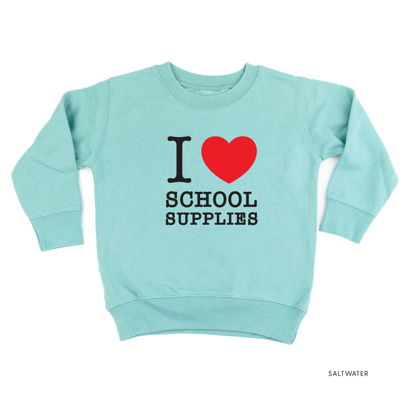 I ♥ School Supplies - Child Sweater