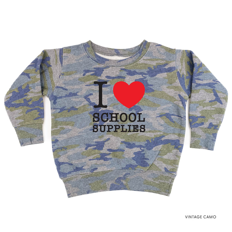 I ♥ School Supplies - Child Sweater