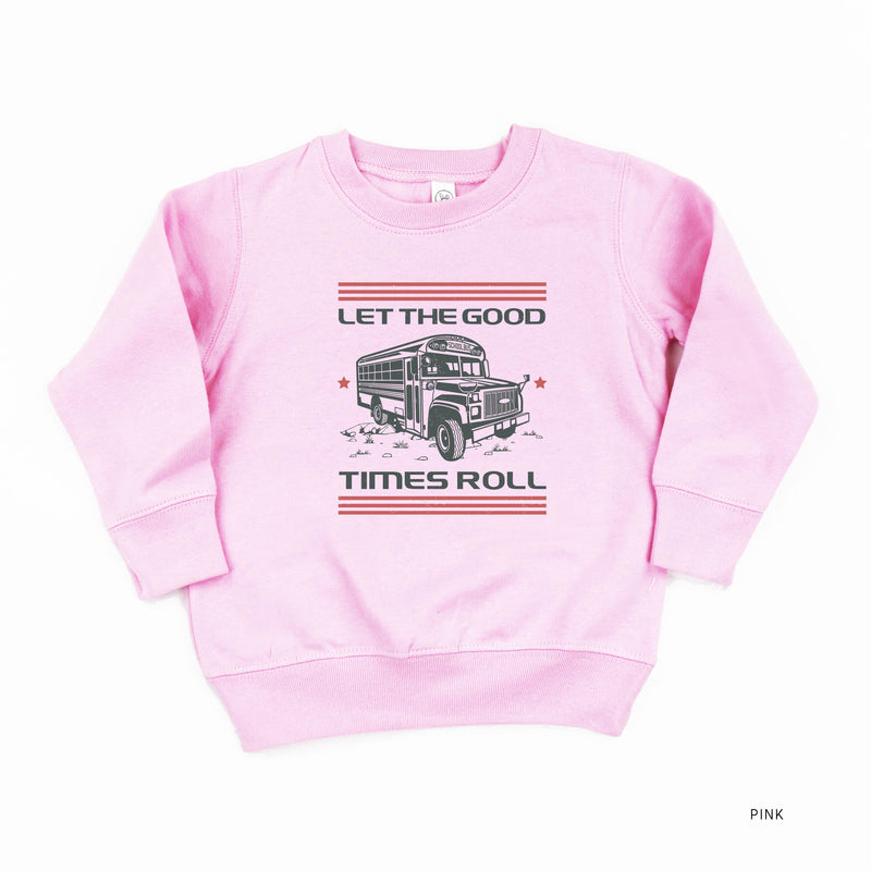 Let the Good Times Roll - School Bus - Child Sweater