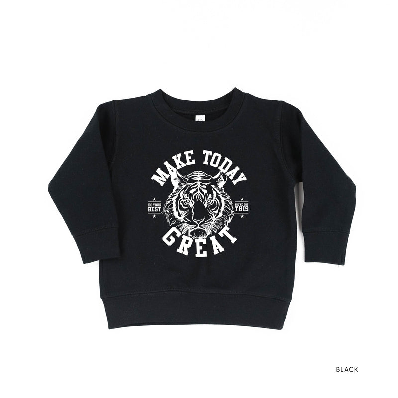 Make Today Great - Tiger - Child Sweater