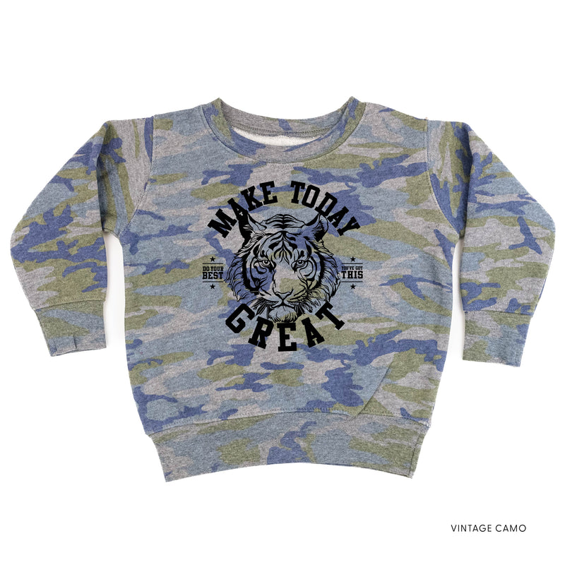 Make Today Great - Tiger - Child Sweater