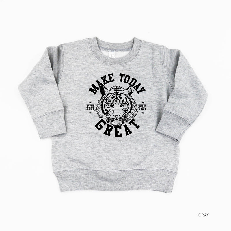 Make Today Great - Tiger - Child Sweater