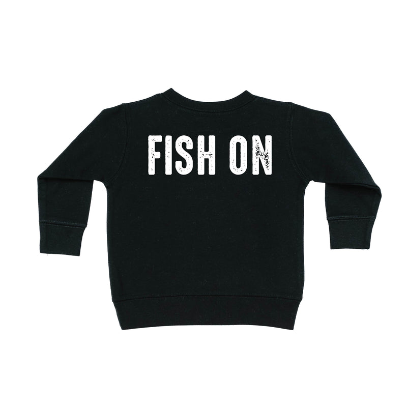 Mountain Fish & Pole - Fish On (pf&b) - Child Sweater