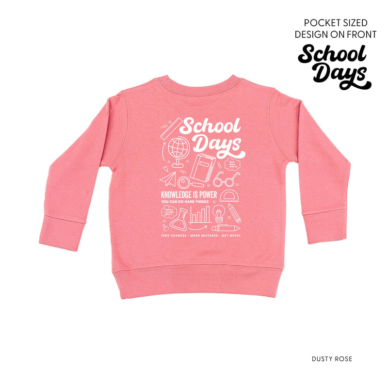 School Days - School Day Items (pf & b) - Child Sweater