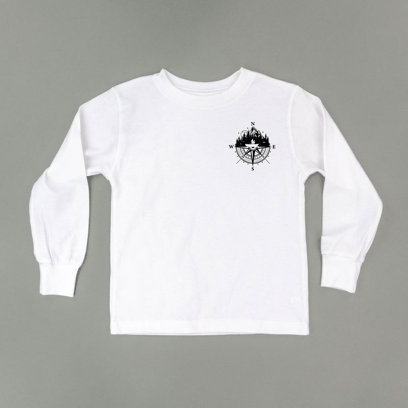 Fishing Compass - Fishing Scene (pf&b) - Child Long Sleeve Tee