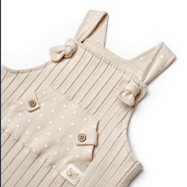 Teddy Overalls 100% Organic Cotton