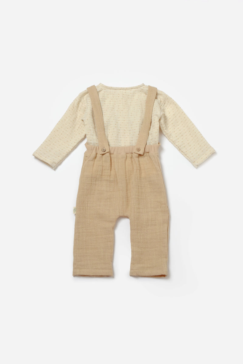 Muslin 2 Piece Apricot Set
