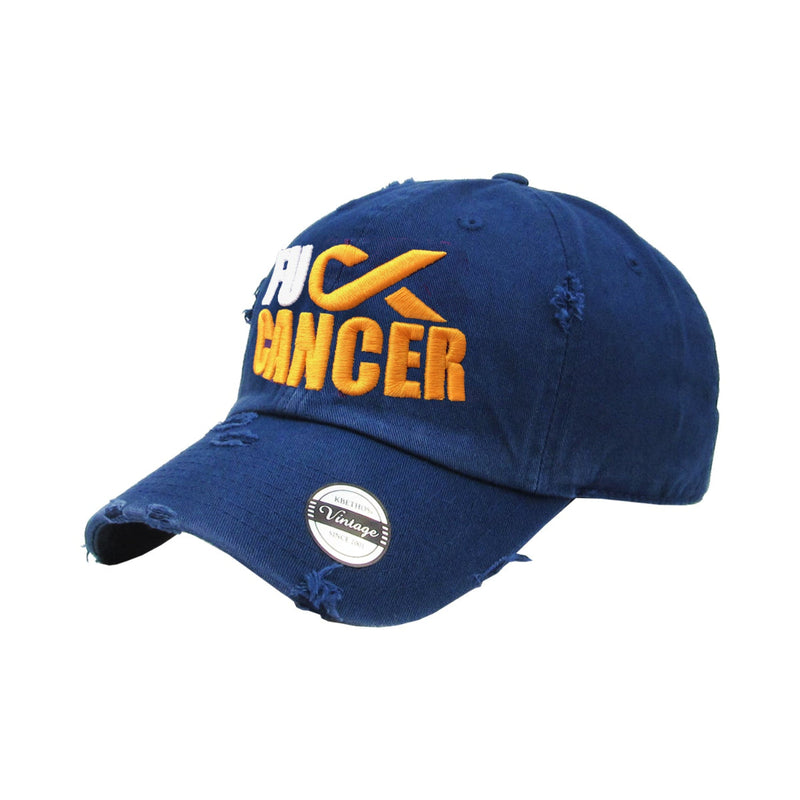 Cancer Embroidery Hats