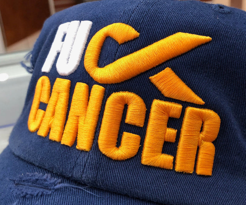 Cancer Embroidery Hats