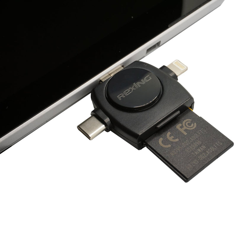 Rexing Card Viewer 4-in-1 SD Card Reader