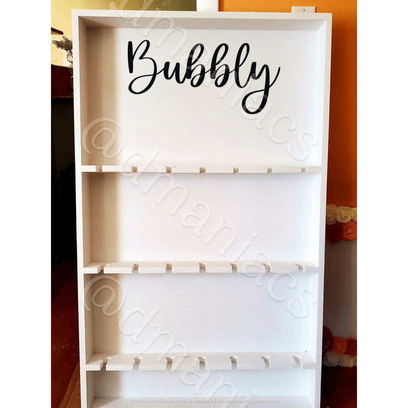 Champagne Wall Mimosa Prosecco Bar Wine Stand