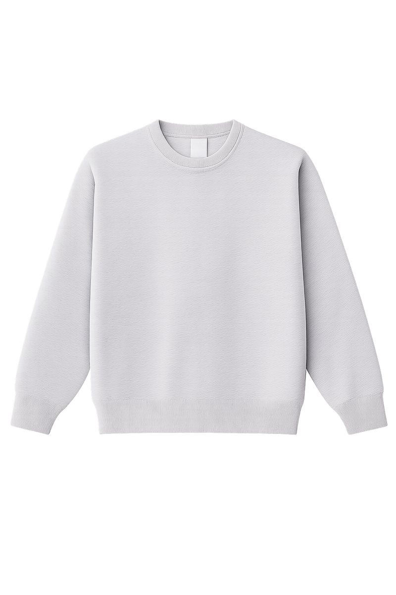 Unisex Cotton-face, Crew Neck Sweatshirt