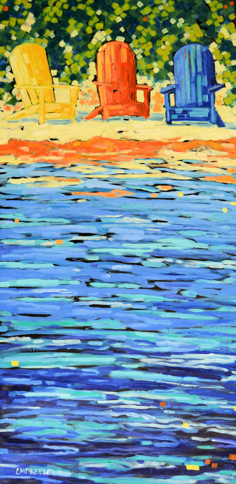 "Summer Pleasure" Giclee Print on Paper or Canvas. Michigan Artist Christi Dreese