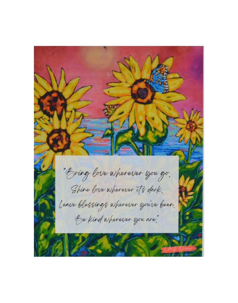 Quote Prints - Matted Print on Paper 11x14